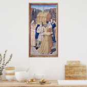 David en de Ark van het Convenant Poster (Keuken)