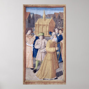 David en de Ark van het Convenant Poster