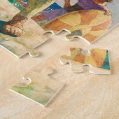 David en Goliath, 1940, van Newell Convers Wyeth Legpuzzel (Zijkant)