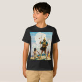 David en Goliath, 1940, van Newell Convers Wyeth T-shirt (Voorkant volledig)