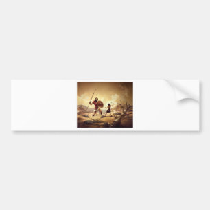 David en Goliath Bumpersticker