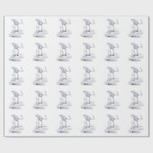 David en Goliath Cadeaupapier (Vlak)