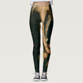David en Goliath (Caravaggio) Leggings (Voorkant)