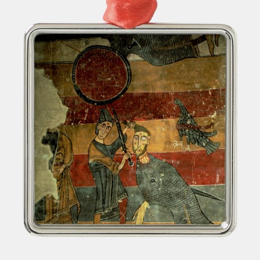 David en Goliath, Catalaanse school Metalen Ornament (Voorkant)