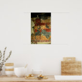 David en Goliath, Catalaanse school Poster (Keuken)