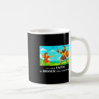 David en Goliath Christelijke Inspirerende Mannen, Koffiemok