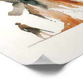 David en Goliath, digitale druk, Jezus schilderij, Poster (Hoek)