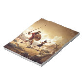 David en Goliath Notitieblok (Linkerzijde)