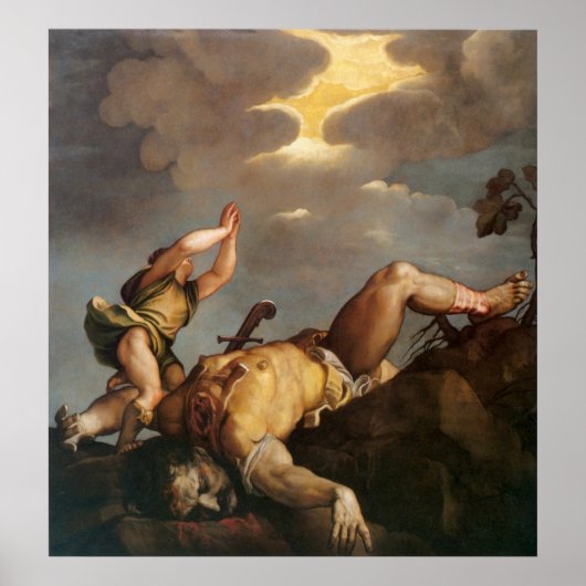 David en Goliath Poster (Voorkant)