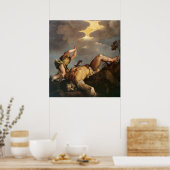 David en Goliath Poster (Keuken)