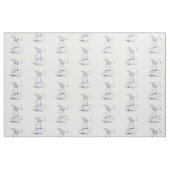 David en Goliath Stof (Fat Quarter)
