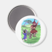 DAVID EN GOLIET MAGNEET (Voorkant / Achterkant)