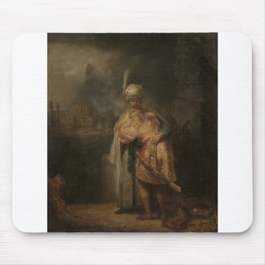 David en Jonathan - Rembrandt - c1642 Muismat (Voorkant)