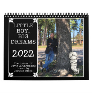 David en Little Boy 2022 Agenda Kalender