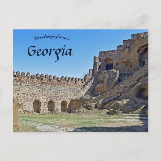 David Gareja-kloostercomplex Briefkaart (Voorkant)