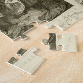 David Garrick (1717-79) als Richard III, Act V Sce Legpuzzel (Zijkant)