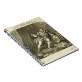 David Garrick (1717-79) als Richard III, Act V Sce Notitieboek (Rechterzijde)