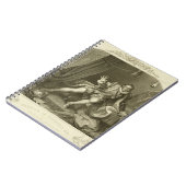 David Garrick (1717-79) als Richard III, Act V Sce Notitieboek (Linkerzijde)