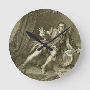 David Garrick (1717-79) als Richard III, Act V Sce Ronde Klok