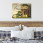 David Garrick (1717-79) en zijn vrouw van zijn Tem Canvas Afdruk (Insitu (Slaapkamer))