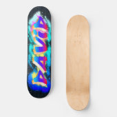 DAVID Gepersonaliseerd Graffiti Skateboard (Voorkant)