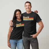 David Gift Naam Gepersonaliseerde Verjaardag Grapp T-shirt (Unisex)