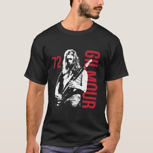 David Gilmour - Gilmour 72 T-shirt (Voorkant)