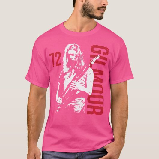 David Gilmour - Gilmour Gitaar 72 T-shirt (Voorkant)