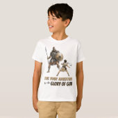 David & Goliath Christelijk T-shirt voor Jongens (Voorkant volledig)