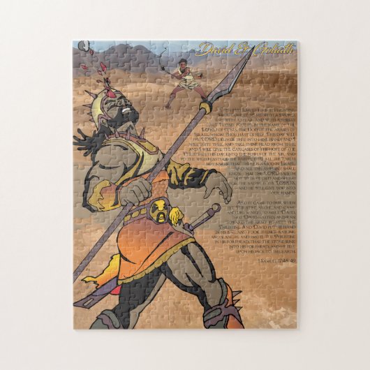 David & Goliath Legpuzzel (Verticaal)