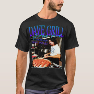 David Grill 90s Grunge Rock N Roll Funny Parody Jo T-shirt