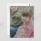 David & Haley Original Art Briefkaart (Voorkant / Achterkant)