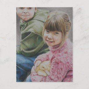 David & Haley Original Art Briefkaart