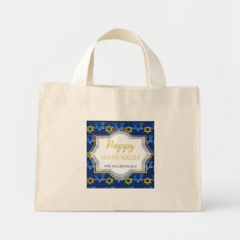 David Happy Chanoeka Waterverf Mini Tote Bag