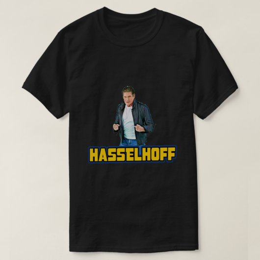 David Hasselhoff Essential T-shirt (Design voorkant)