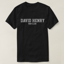 David Henry Fan Club T-Shirt