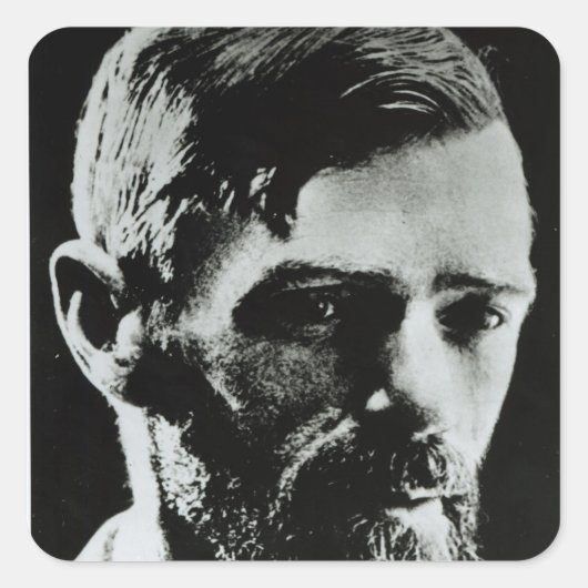 David Herbert Lawrence Vierkante Sticker (Voorkant)