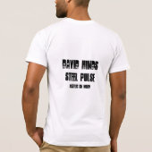 DAVID HINDS-STEEL PULSE T-SHIRT (Achterkant)