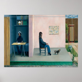 David hockney kunst poster