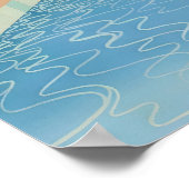 David hockney kunst schilderij poster (Hoek)