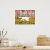 David Hockney kunststijl Poster (Keuken)