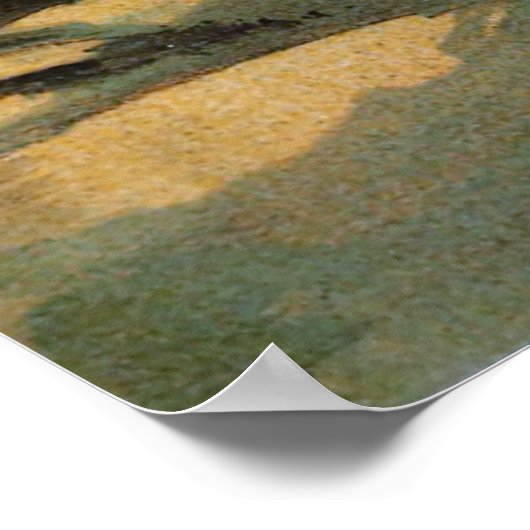 David hoisting het hoofd van Goliath Poster (Hoek)