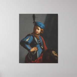 David Hoofd Goliath Guido Cagnacci Schilderkunst k Canvas Afdruk