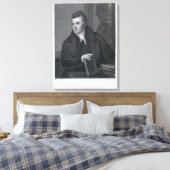 David Hosack, gegraveerd door Asher Brown Durand ( Canvas Afdruk (Insitu (Slaapkamer))