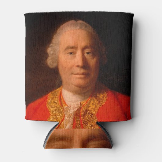 David Hume (1766 Allan Ramsay-portret) Blikjeskoeler (Voorkant)