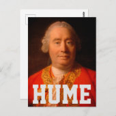David Hume (1766 Allan Ramsay-portret) Briefkaart (Voorkant / Achterkant)