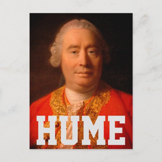 David Hume (1766 Allan Ramsay-portret) Briefkaart (Voorkant)