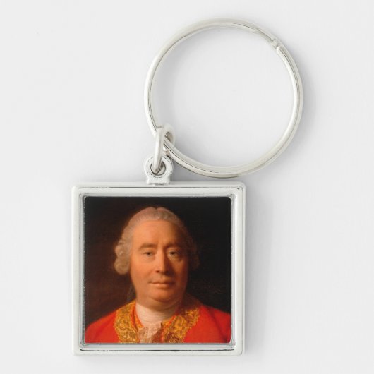 David Hume (1766 Allan Ramsay-portret) Sleutelhanger (Voorkant)