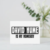 David Hume is mijn Homeboy Briefkaart (Staand voorkant)
