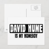 David Hume is mijn Homeboy Briefkaart (Voorkant / Achterkant)